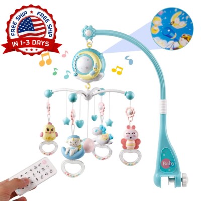 Cosas Articulos Para Bebe Recien Nacido Niño Niña Sonajeros Cuna Musical  Gira US