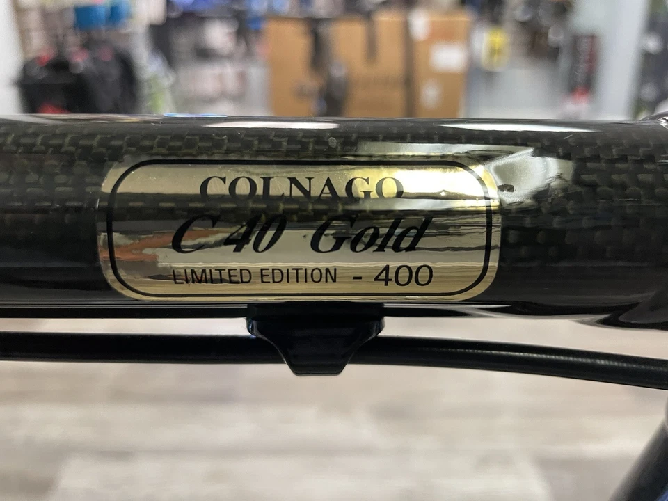 Colnago C40 Oro Edición Limitada 400 Unidades, Nunca Montado. Talla 56 Foto 2 de 4