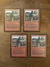 Dwarven Catapult NM+ x4 NEVER PLAYED MTG Fallen Empires Magic 1995 FAST SHIPPING