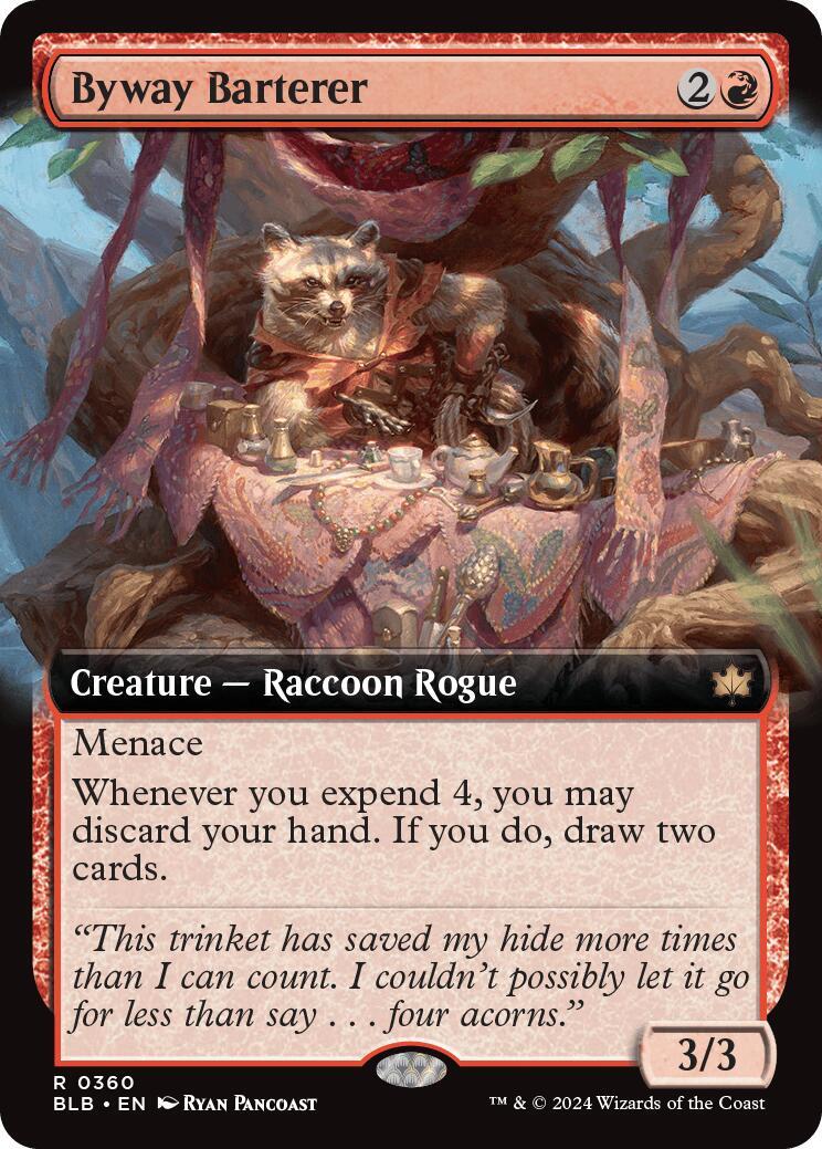 Byway Barterer (Extended Art) Bloomburrow Regular