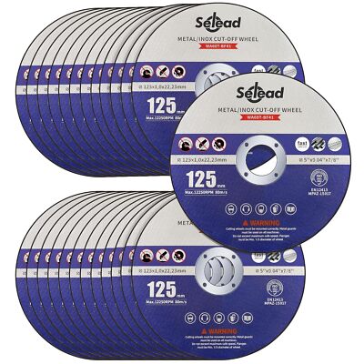 Confezione 25 Dischi Da Taglio 115 Mm Per Metallo E Acciaio Inox – Ultra Sottili 1,2 Mm, Professionali Per Smerigliatrice Angolare - 3