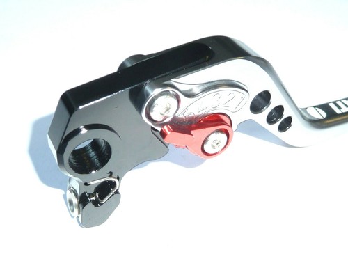 DUCATI 620 MONSTER 2003-2006 SHORT GREY BRAKE AND CLUTCH LEVER ROAD RACE TS275 - Picture 6 of 9