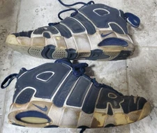 FOR REPAIR ORIGINAL 1996 NIKE AIR MORE UPTEMPO SCOTTIE PIPPEN SHOES MEN'S US10