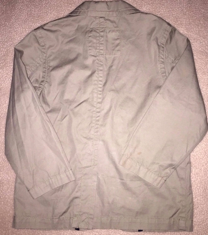 Chaqueta Blazer Ben Sherman Niños Pequeños Tostado Caqui Algodón Talla 3 4 5 NUEVO Foto 2 de 2