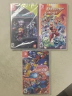 Nintendo Switch 4 Game Lot - Super Alloy Ranger, Gravity Circuit, 20xx & 30xx
