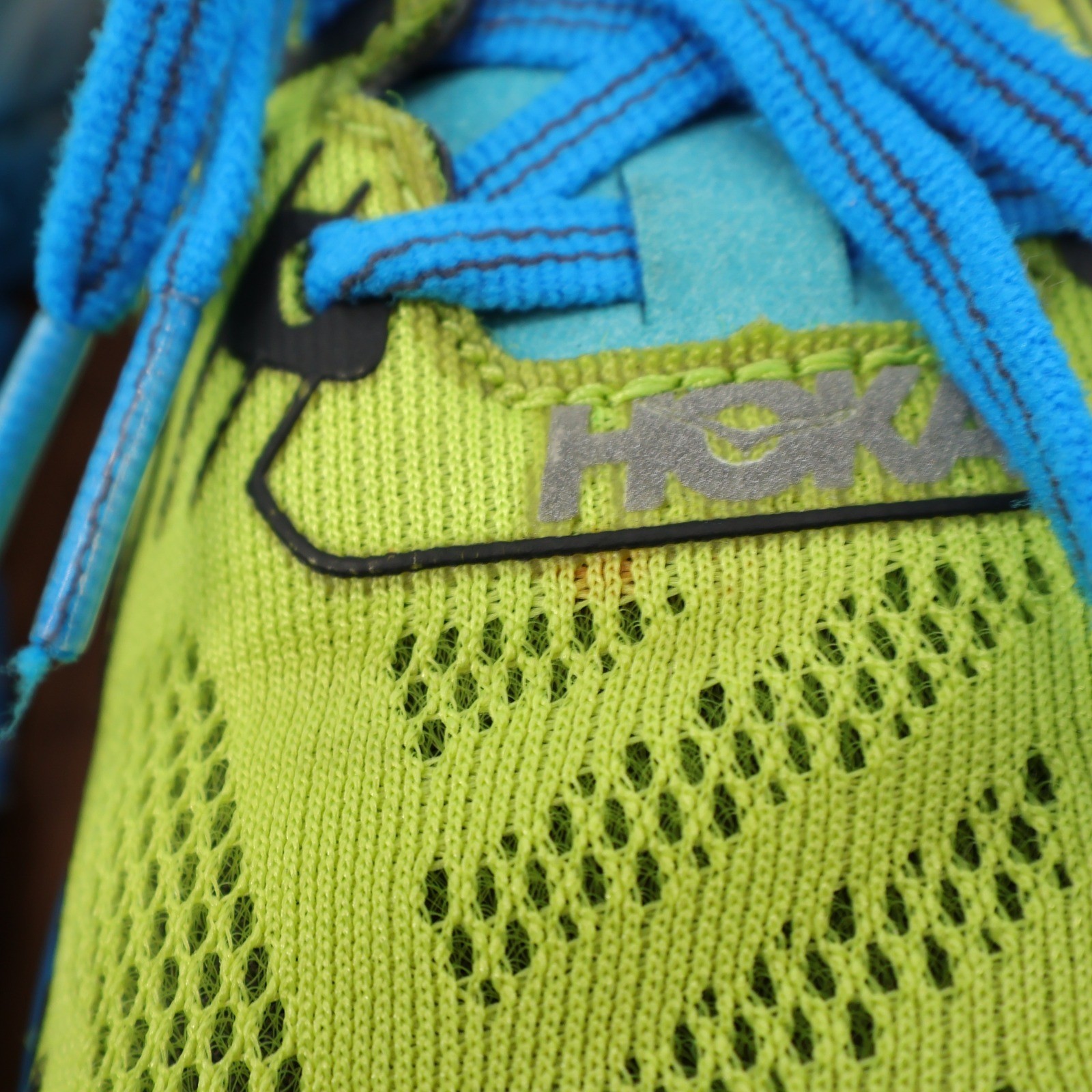 Hoka One One Tracer 2 Women's 7.5 Running Shoes Green Blue Athletic Sneakers thumbnail 5