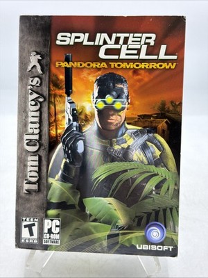 Tom Clancy's Splinter Cell: Pandora Tomorrow (PC, 2004) PC CD-ROM