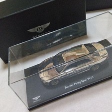 Kyosho 1/43 Bentley Flying Spur W12 Diecast Silver Model Car New