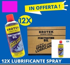 BROTEK Offerta 12pz Spray lubrificante sbloccante Svitol 450ml GERMANY OIL