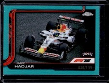 2025 Topps Chrome F1 Isack Hadjar Aqua Refractor Rookie F1 Car RC #/199