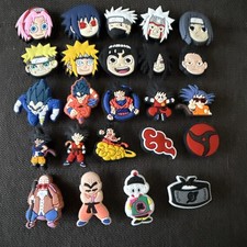 Dragon Ball Z Shoe Charm Lot Of 21 Croc Shoe  Accessories Charms