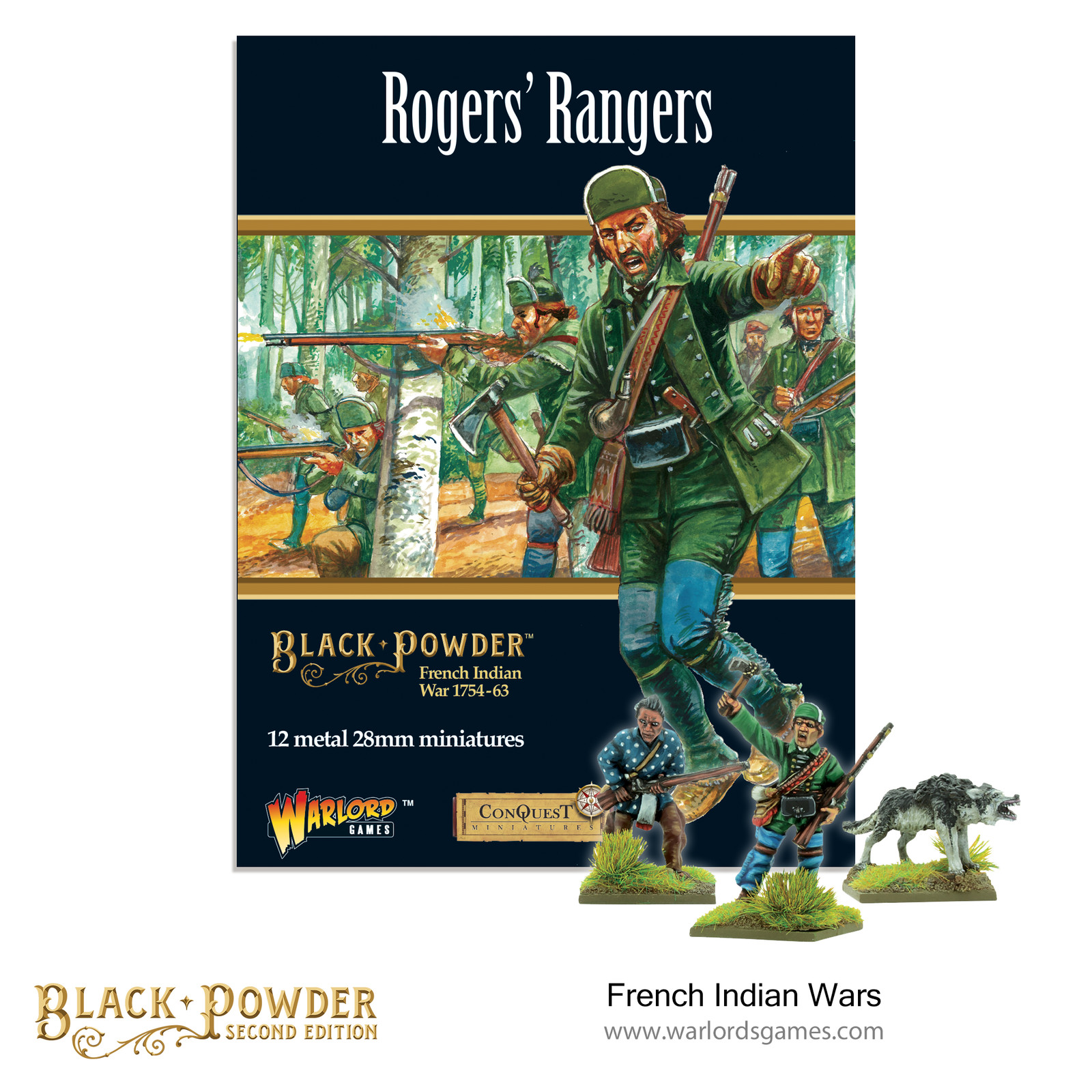Black Powder - Rogers's Rangers - Warlord Games