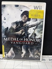 Medal of Honor Vanguard Nintendo Wii (2007) Complete , Tested & Working