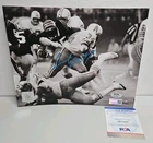NFL AUTO EARL CAMPBELL SIGNED HOUSTON OILERS 8X10 PHOTO PSA AUTHENTIC AUTOGRAPH