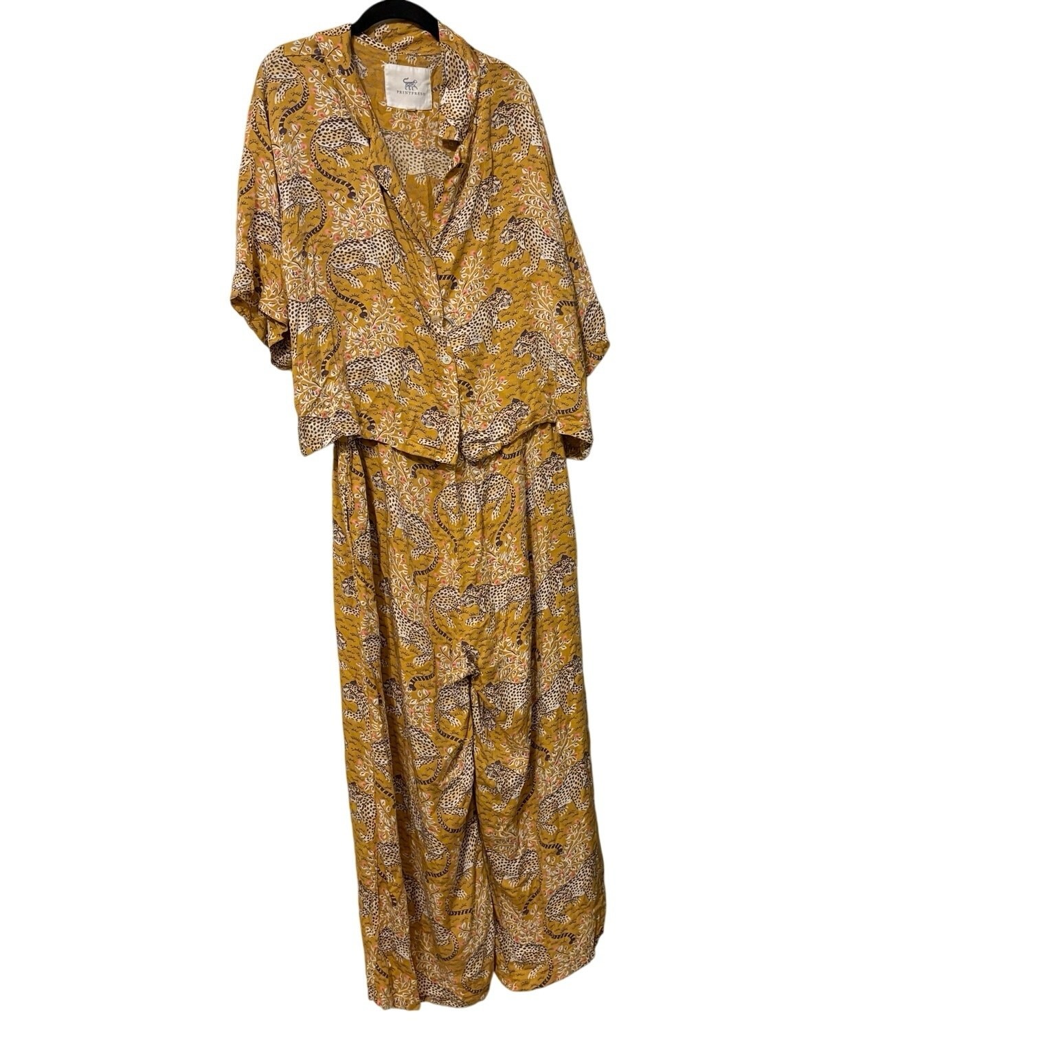 Printfresh Yellow Leopard Bagheera Half Sleeve Pa… - image 4