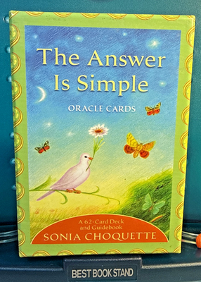 The Answer is Simple Oracle Cards and Guidebook by Sonia Choquette