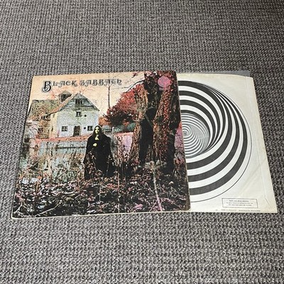 Black Sabbath - Self Titled Debut Vinyl Record EARLY UK Press 1970 VERTIGO Swirl