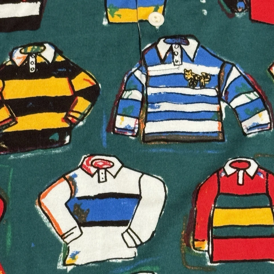 Top Polo Verde Estampado Completo Blazers de Remo Target Rugby Talla 2XL Foto 2 de 4