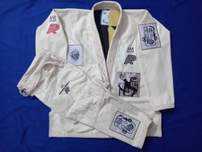 Kimono Albino & Preto Style Basquiat BJJ Gi Bianco - Serie A&P Artist A0-A4