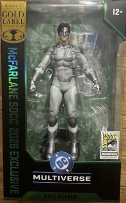 SDCC 2026 McFarlane DC Multiverse Kyle Rayner (White Lantern) CON STICKER