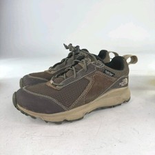 The North Face Hedgehog Hiker Kids US 2.5 Brown Waterproof Hiking Shoes Sneakers