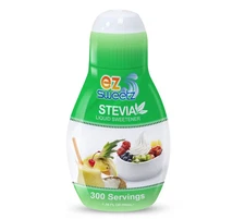 (3-Pack 1.36Oz - Liquid De-Bittered Stevia Sweetener 300 Servings/Bottle)