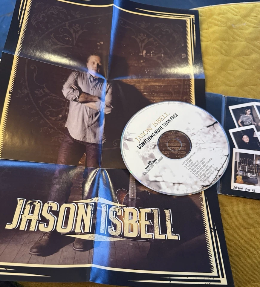 CD - Jason Isbell - Something More Than Free 2015 - ex DBT - Texte u.Miniposter - Bild 2 von 3