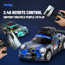 Voitures RC Caméra Dérive Course Chenille Jouet Lumineux Voiture Simulation Bugg