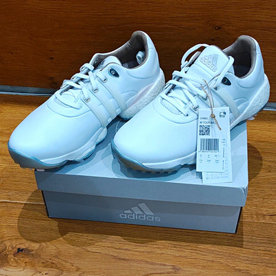 adidas TOUR360 22 Damen Golfschuhe Spikes wasserdicht Weiß EU 39 1/3 GV9662