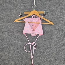 Frankies Bikinis x Victorias Secret Bikini Set Medium Yara Pink Paisley Beach