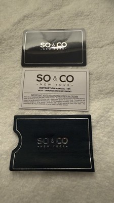 SO & CO New York Men display picture 3