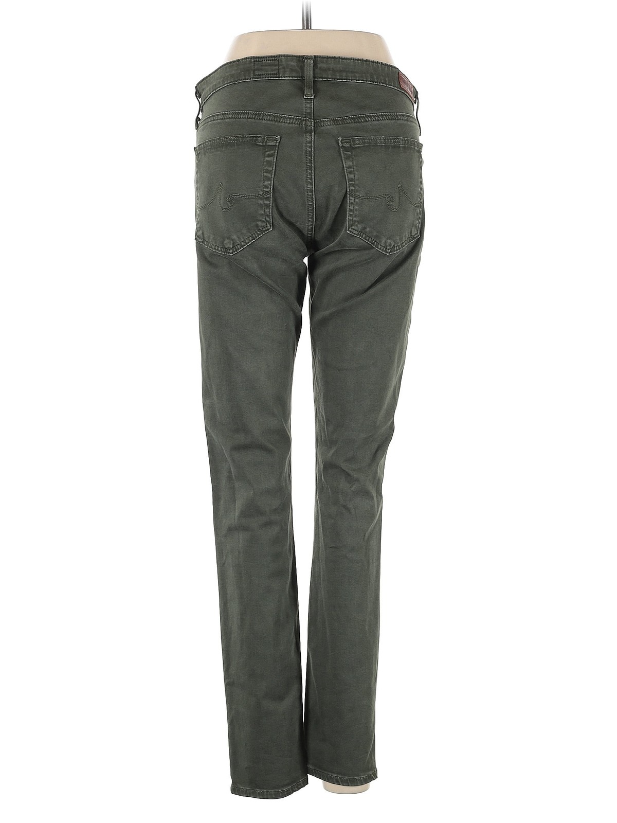 Adriano Goldschmied Women Green Jeans 28W thumbnail 2