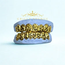 Custom FIT Grillz with Mirror Cuts/Dust (925 Sterling SILVER/Multi Colors)