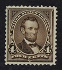 CKStamps: US Stamps Collection Scott#269 4c Lincoln Mint LH OG