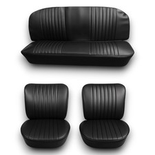 Sitzbezüge Bezüge für VW Käfer 1300 - 1303 Limousine schwarz