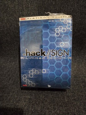 Hack Sign Limited Edition Ver. 05 DVD Box New Sealed
