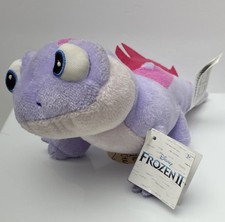 Disney Frozen 2 Bruni the Fire Spirit Salamander 9" Purple Mini Plush NWT