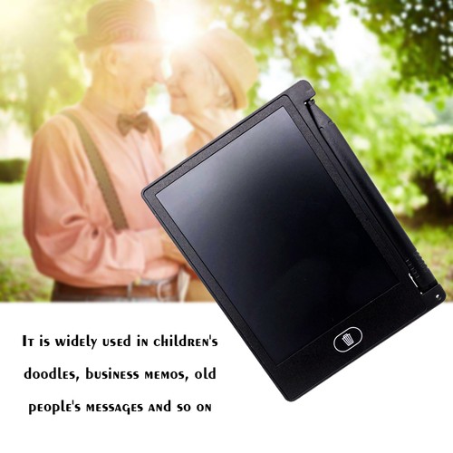 (Blue)Mini 4.4-inch LCD Electronic Memo Tablet For Elderly And Children TDW - Zdjęcie 4 z 8