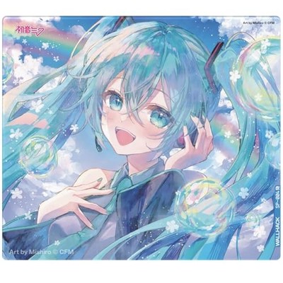 WALLHACK SP-004 HATSUNE MIKU 初音ミク Wallhack x Hatsune Miku Glass Gaming Mouse Pad – Collaboration