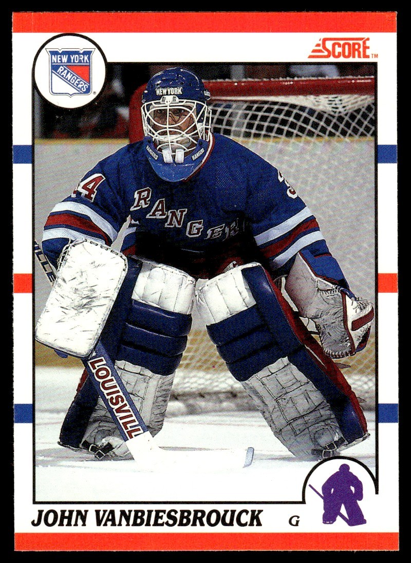 1990-91 Score Canadian John Vanbiesbrouck New York Rangers #175