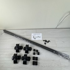 Universal Roof Rack Cross Bars Glossy Black 54 Cross Bars Roof Rack Universal Roof Rack Cross Bars Glossy Black 54 Cross Bars Roof Rack
