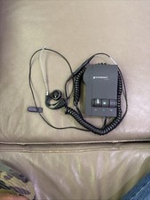 Plantronics Vista M12 Telephone Headset Amplifier w/ Headset Untested