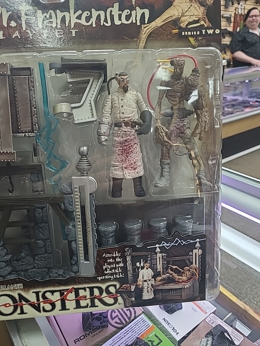 McFarlane Toys Monsters Dr. Frankenstein Playset Series Two