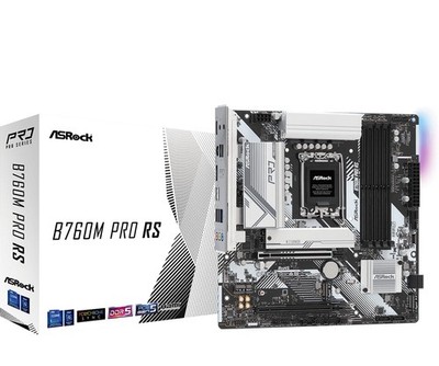 Micro ATX Motherboard LGA1700 DDR5 7200MHz HDMI DisplayPort for Intel CPUs