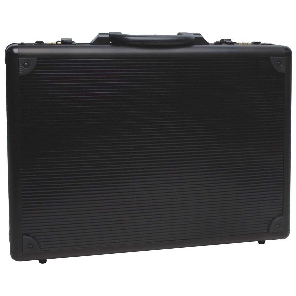 RoadPro SPC-941G 17.5" Black Aluminum Briefcase