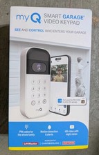 Chamberlain myQ Smart Garage Video Keypad - NIB White VKP1-MYQ 