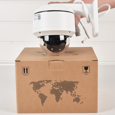 Vikylin 5MP 4x Optical Zoom Security Dome PTZ IP Camera Mic IR30M PoE Outdoor US