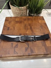 Adidas Men's Black Belt Stretchy