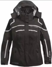 Harley Davidson FXRG Regenjacke Damen Gr. L Schwarz Motorradjacke Neu 395,90€
