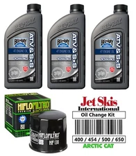 Bel-Ray Oil Change & Filter Kit ATV ARCTIC CAT 400 500 4x4 4x2 ACT Automatic